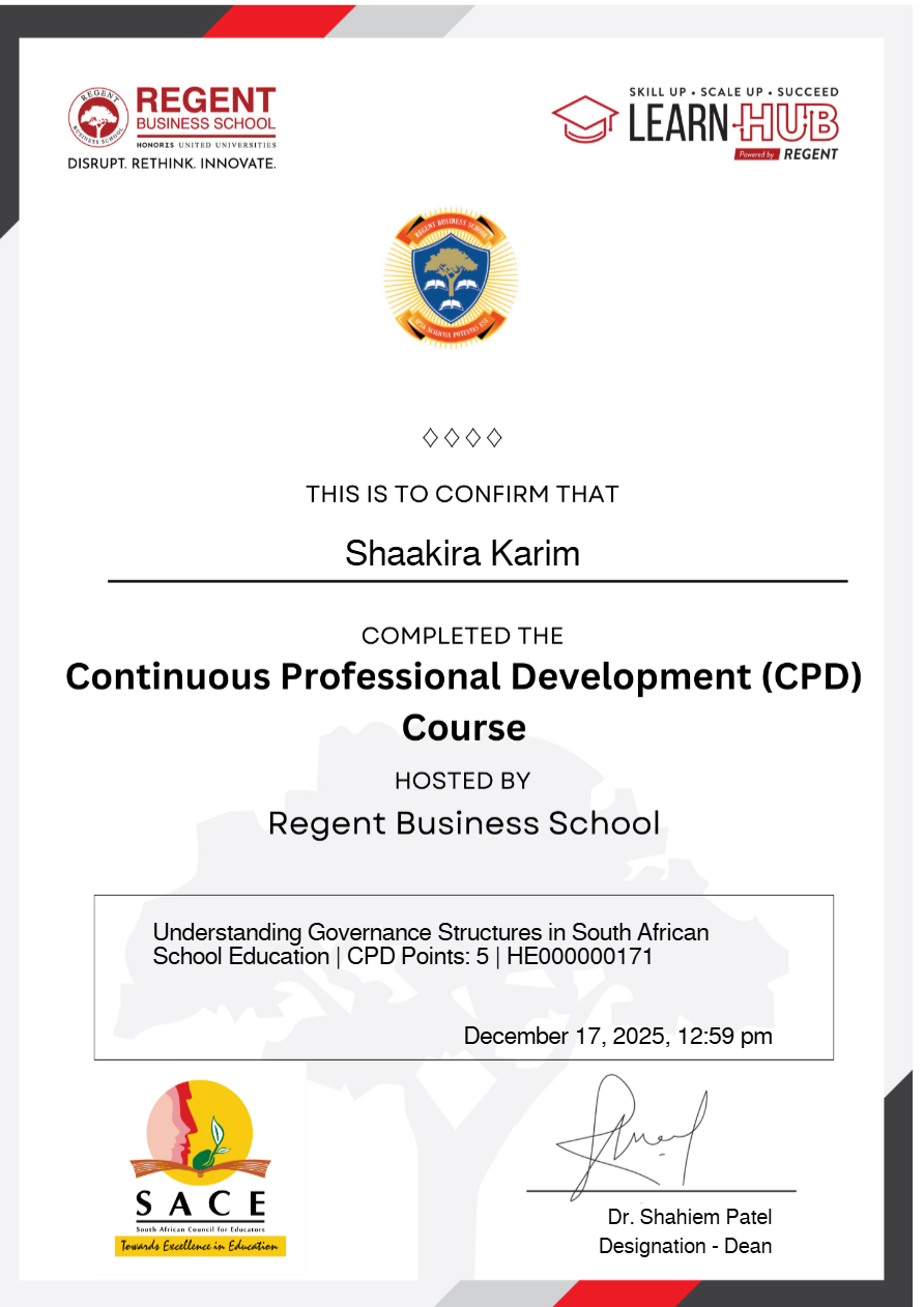 Certificate Verification Page | LearnHUB: South Africa's Leading Short ...